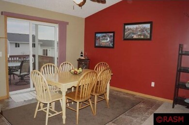 Large area for Dining, adjacent to Kitchen and Liv