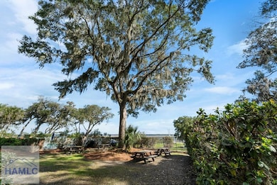 Picnic area overlook marsh