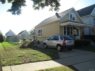 extra wide lot. Fully fenced. Concrete drive in gr