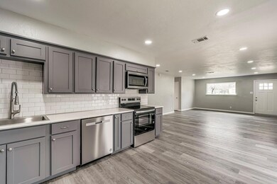Beautiful back splash and large sink