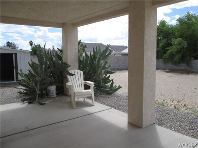Lovely covered patio