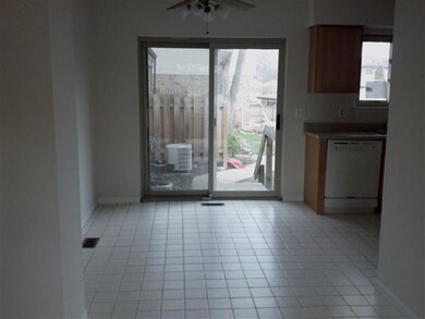 eating area with sliding doors