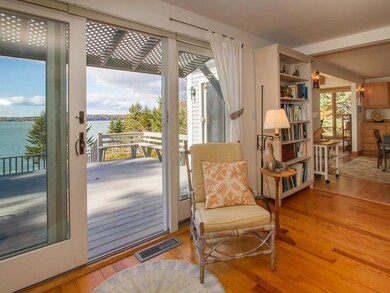 ...as well as access to the deck and...