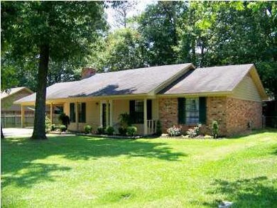 Covered Front Porch....very inviting!
