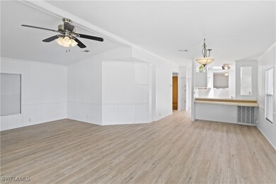 Open-concept design provides additional space for