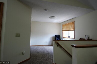 Loft area off kitchen/dining area.