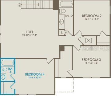 Floor Plan - Floor Two