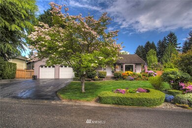 Meticulously kept gardens