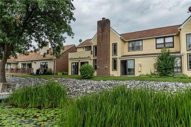 Rear view of 11 Island Lane, Canandaigua taken fro