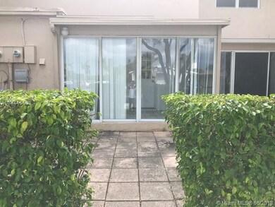 Exterior view of back patio area