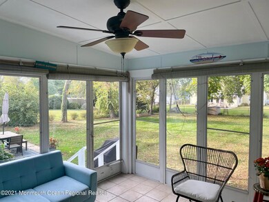 Sunroom/ Backyard View