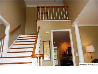 Two-story opened foyer