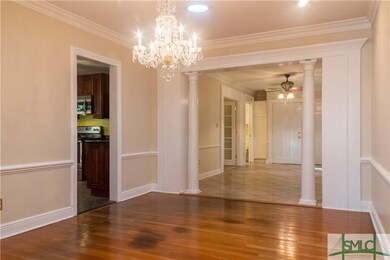 Formal dining room.