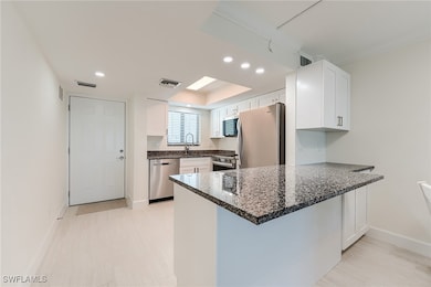 Stainless Steel Appliances and Granite Countertops