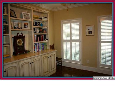Built in custom cabinetry in Library...notice the 
