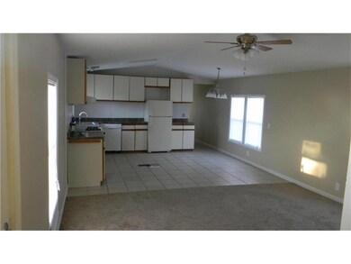 Looking from Living Room to Kitchen/Dining Area