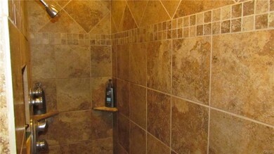 Ceramic Shower Stall in Master Bath