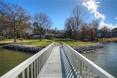 Walkway to dock