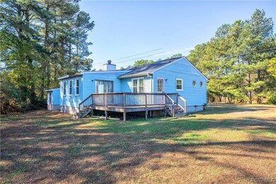 Side/rear view of the home.