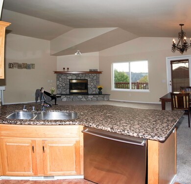 open concept living space