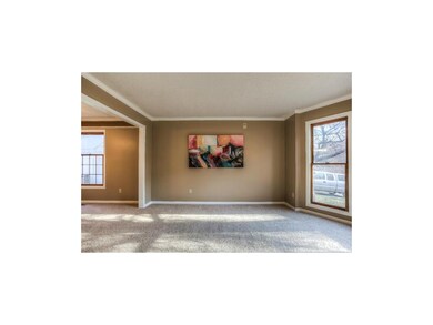 Large open floor plan.  From the 2-story foyer, th