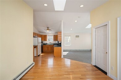 Dining area opens into the kitchen