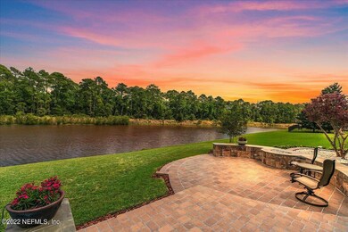 Patio Area at Sunrise