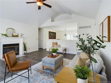 Wood Burning Fireplace