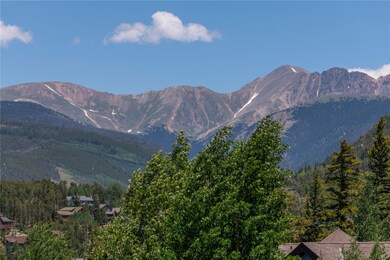 View of the Continiental Divide from front of home