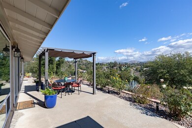 View from back patio.
