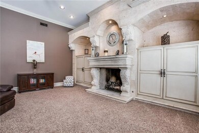 Spacious family room