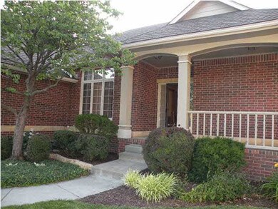 Covered front porch~