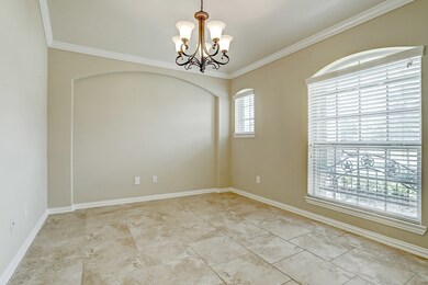 Dining area that can be used as an office space