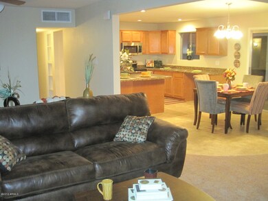 Family room to kitchen
