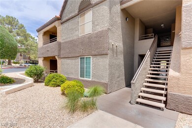 View of home's exterior featuring stucco siding an