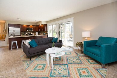 Another view of the living room that looks in to t