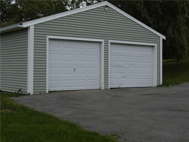 Detached garage and workshop.