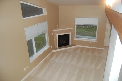 Living area from stair