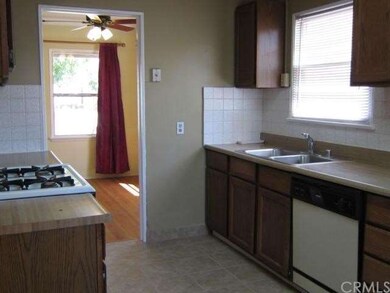 Kitchen with new floor tile