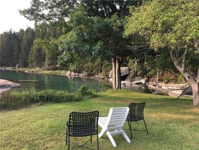 Lawn showing proximity to the shore...