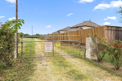 Entrance through private road to this property. Right off Pitts Rd. Imagine a custom entryway into your property.