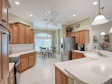 BEAUTIFUL KITCHEN WITH STAIR-STEP HICKORY CABINETS