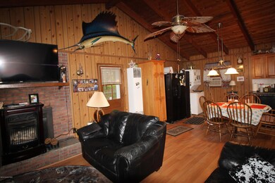 gas fireplace in living room