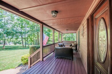 Enjoy the views from your 10 X 50 ft front porch.