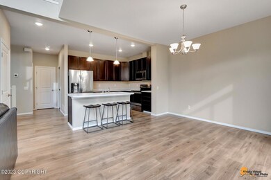Open Concept Kitchen and Dining Area