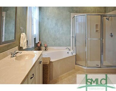 Exterior Front. Master Bathroom with Double Vanity