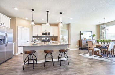 Open and spacious main floor living.  Imagine livi