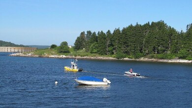 Views of Fort Popham at the mouth of...