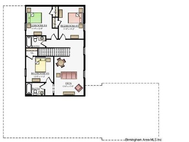 Upper Level Floor Plan