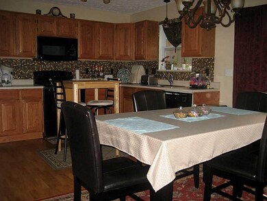 Kitchen. Eat in kitchen has plenty of room for a f